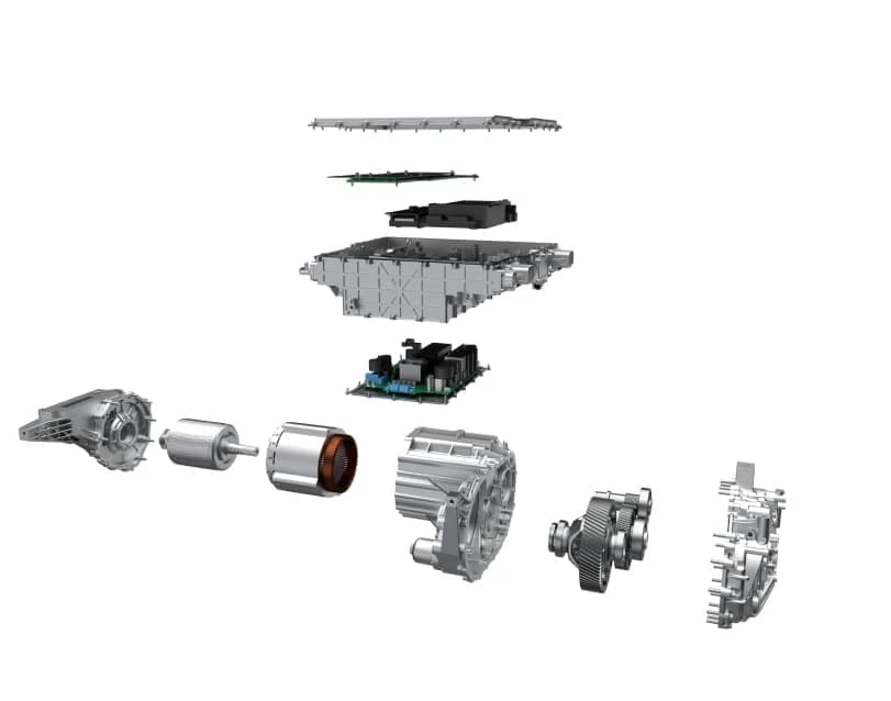 Prvi serijsko proizvedeni električni pogonski sklop 8-v-1 na svetu