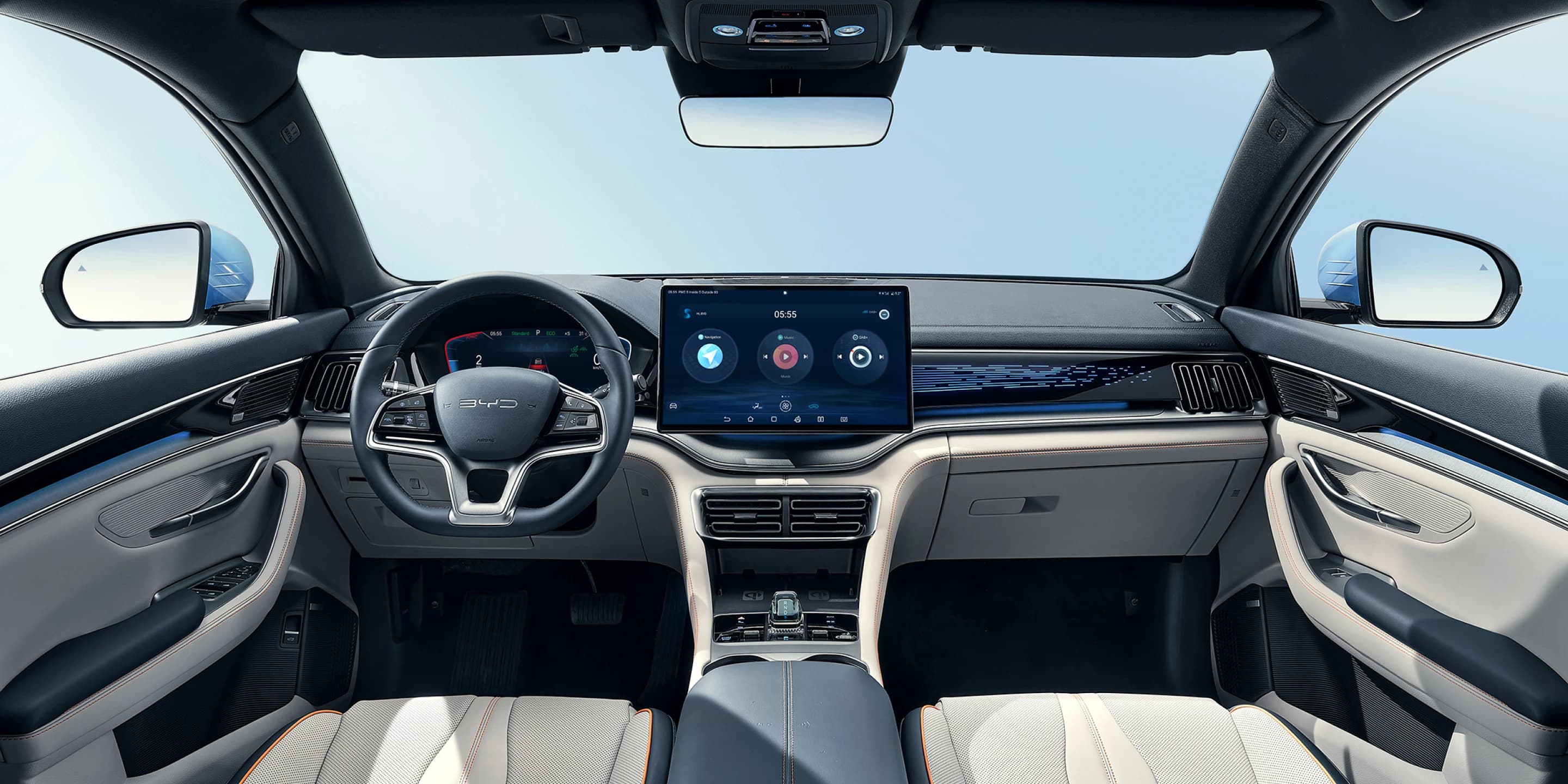 BYD SEAL U – Črna notranjost