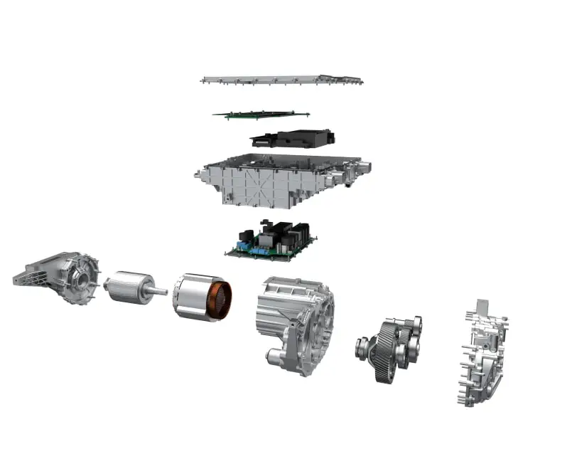 Prvi serijsko proizvedeni električni pogonski sklop 8-v-1 na svetu