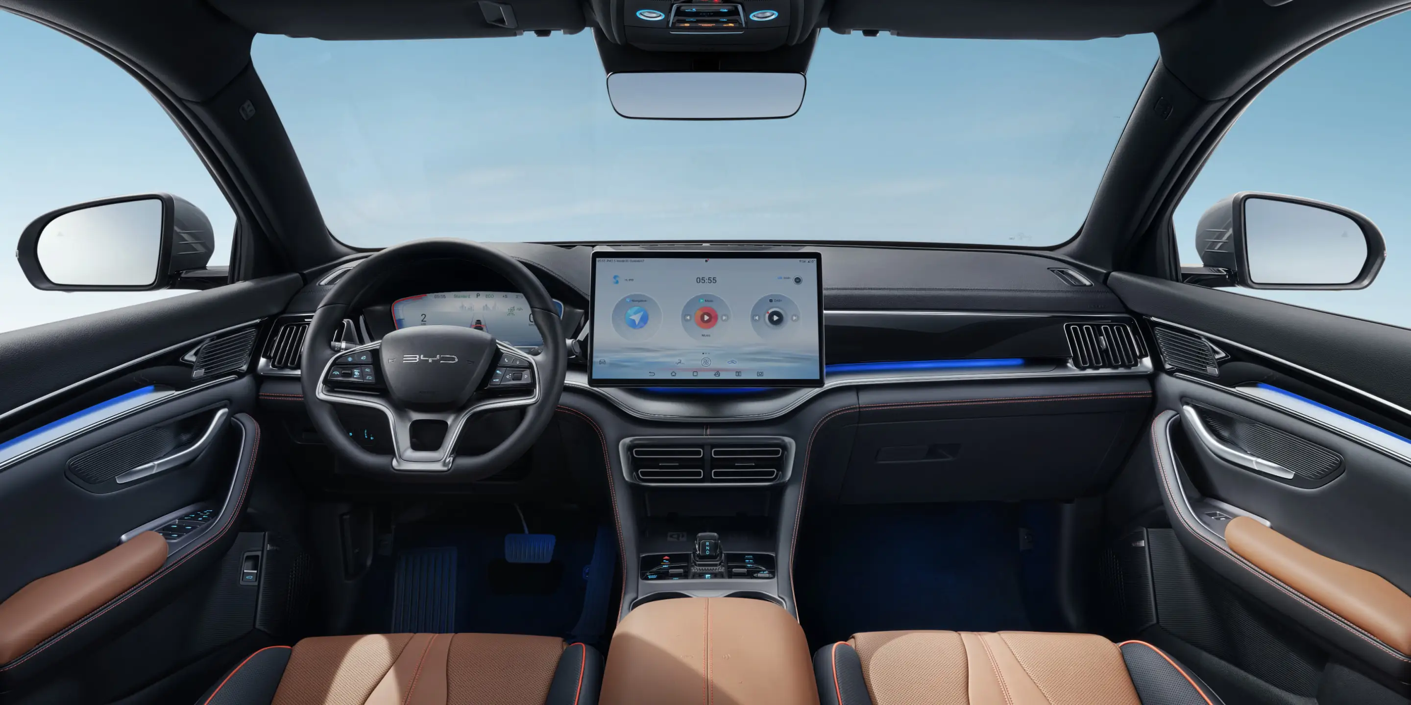 BYD SEAL U DM-i Notranjost - Brown