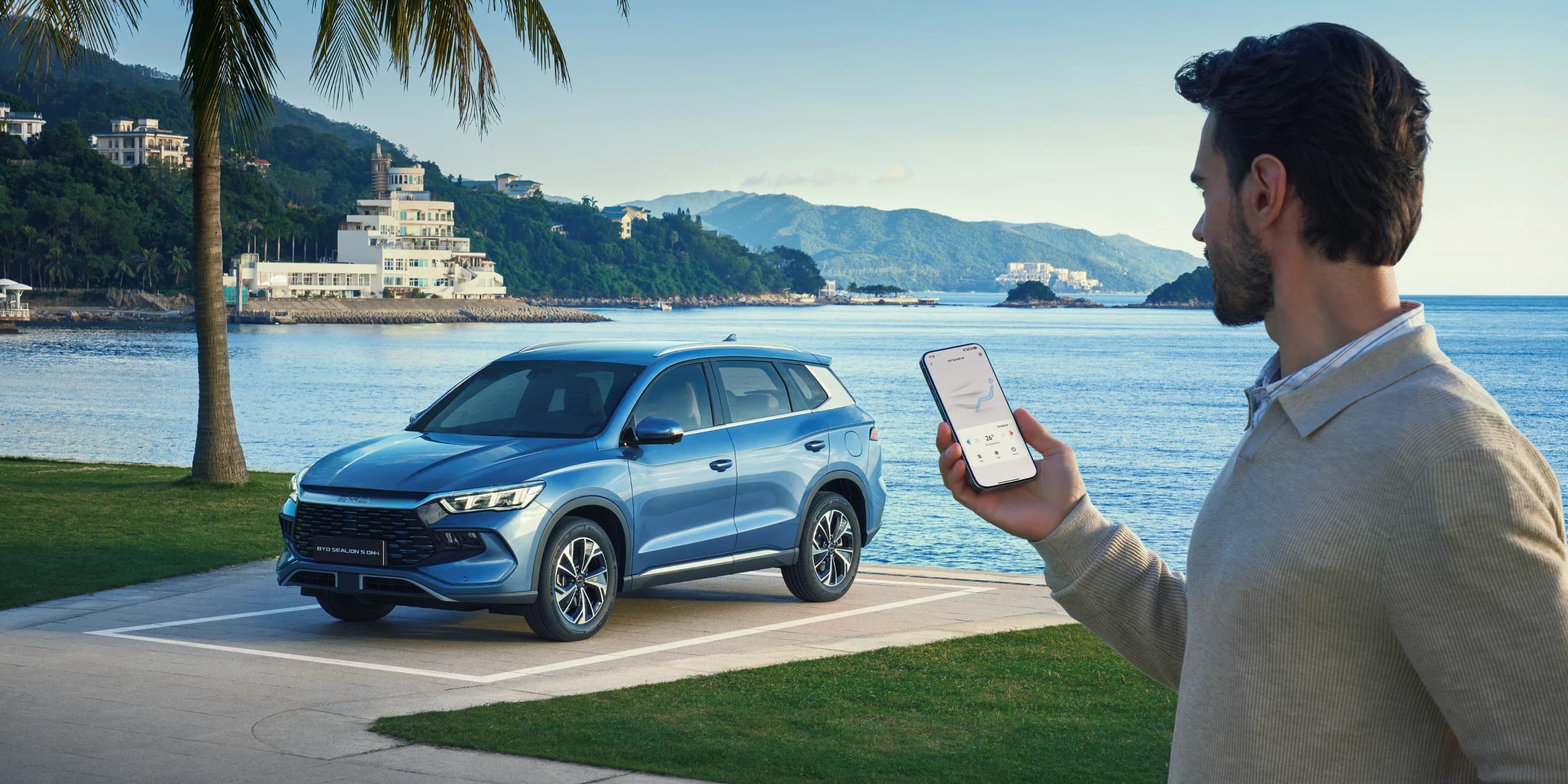 Povezljivost BYD SEALION 5 DM-i